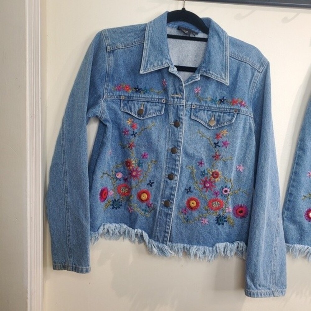 Carol Little denim embroidered floral set - Picture 2 of 9